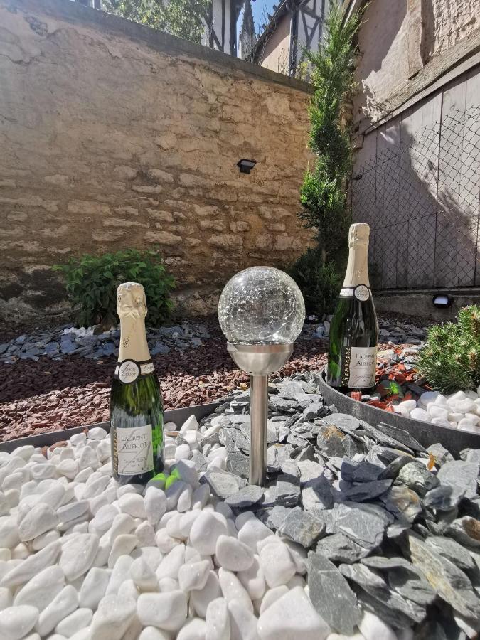 Le Papillon De La Cathedrale - Calme - Jardin - Wifi Apartment Troyes Bagian luar foto